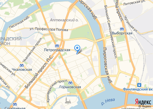 Стоматологическая поликлиника №17 Петроградского района - на карте