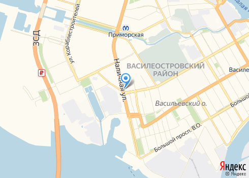 Городская стоматологическая поликлиника № 33, СПО «Василеостровское» - на карте