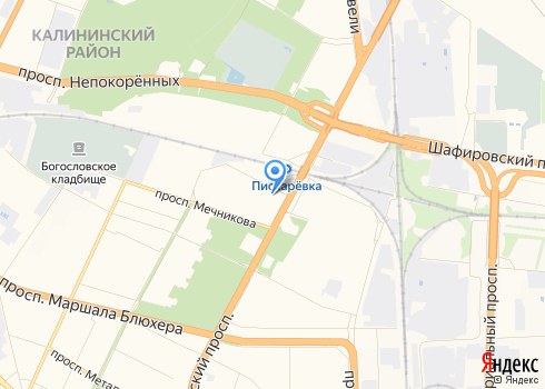 Детская стоматологическая поликлиника №3 Калининского района - на карте