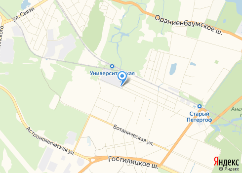 Стоматологическая клиника «Петродворцовый медицинский центр» - на карте