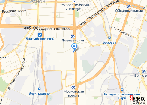 Стоматологическая клиника «МЕДИ на Московском» - на карте