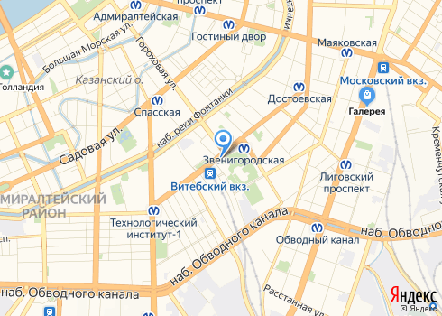 Стоматологическая поликлиника №15 Фрунзенского района - на карте