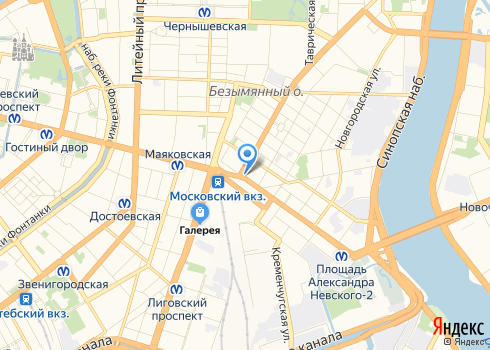 Стоматологический центр города «Primed на Невском» - на карте