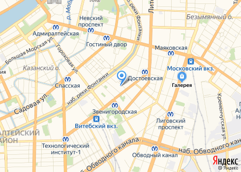 Сеть стоматологических клиник «Аркадия» - на карте
