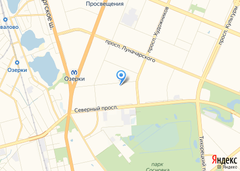 Стоматологическая клиника «Медицина Петербурга» - на карте