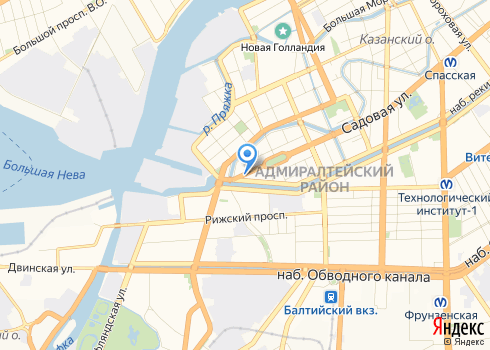 Медицинский центр «Адмиралтейские Верфи», стоматологическое отделение - на карте