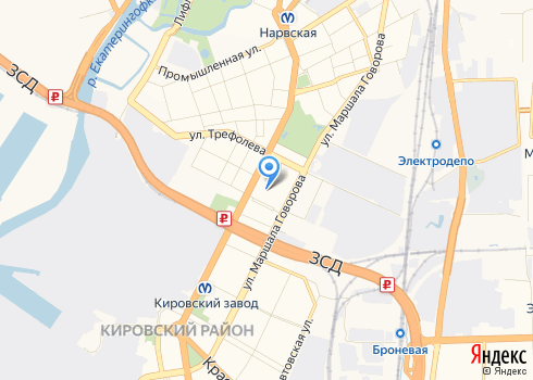 Стоматологическая поликлиника №10 Кировского района - на карте