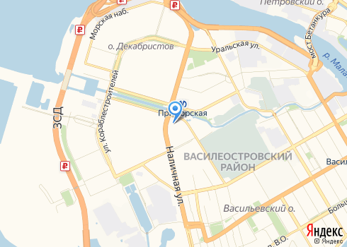 Стоматологическая клиника «На Приморской» - на карте